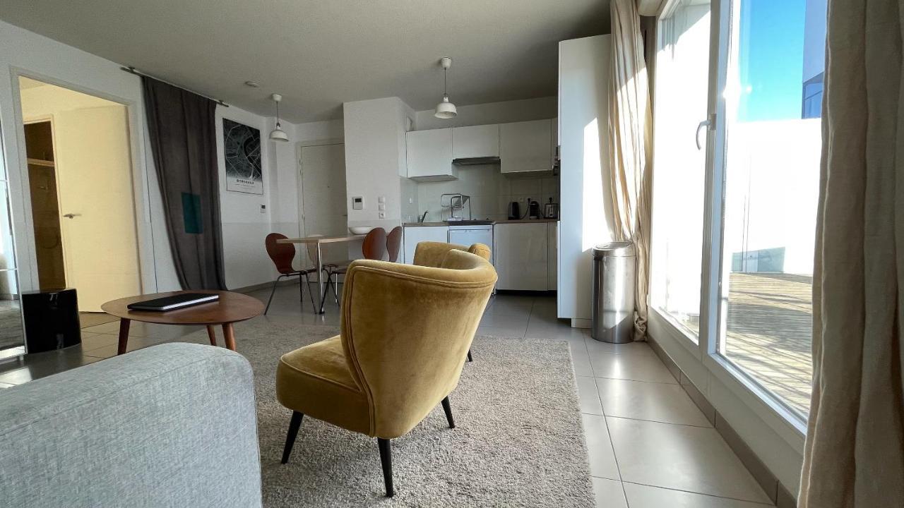 Appartements Avec Parking - Cite Du Vin บอร์โด ภายนอก รูปภาพ
